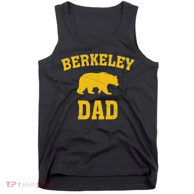 Berkeley Dad Bear Graphic FatherS Day Tank Top