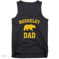 Berkeley Dad Bear Graphic FatherS Day Tank Top thumb 0