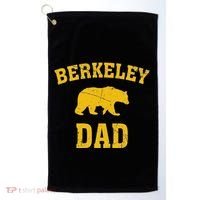 Berkeley Dad Bear Graphic FatherS Day Golf Towel thumb 0