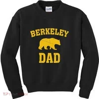Berkeley Dad Bear Graphic FatherS Day Kids Sweatshirt thumb 0