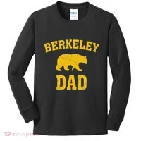 Berkeley Dad Bear Graphic FatherS Day Kids Long Sleeve Shirt thumb 0