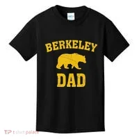 Berkeley Dad Bear Graphic FatherS Day Kids T-Shirt thumb 0