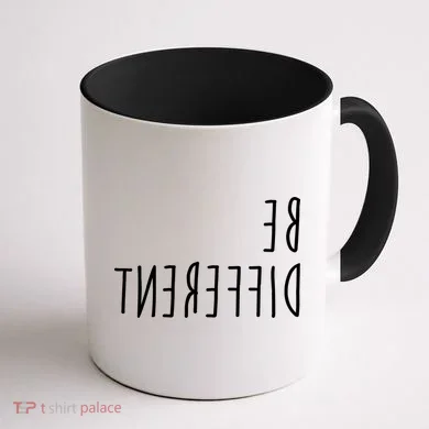 Be Different Coffee Mug back