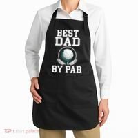 Best Dad by Par Golf Daddy Golfing Father Apron thumb 2