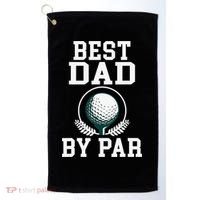 Best Dad by Par Golf Daddy Golfing Father Golf Towel thumb 0