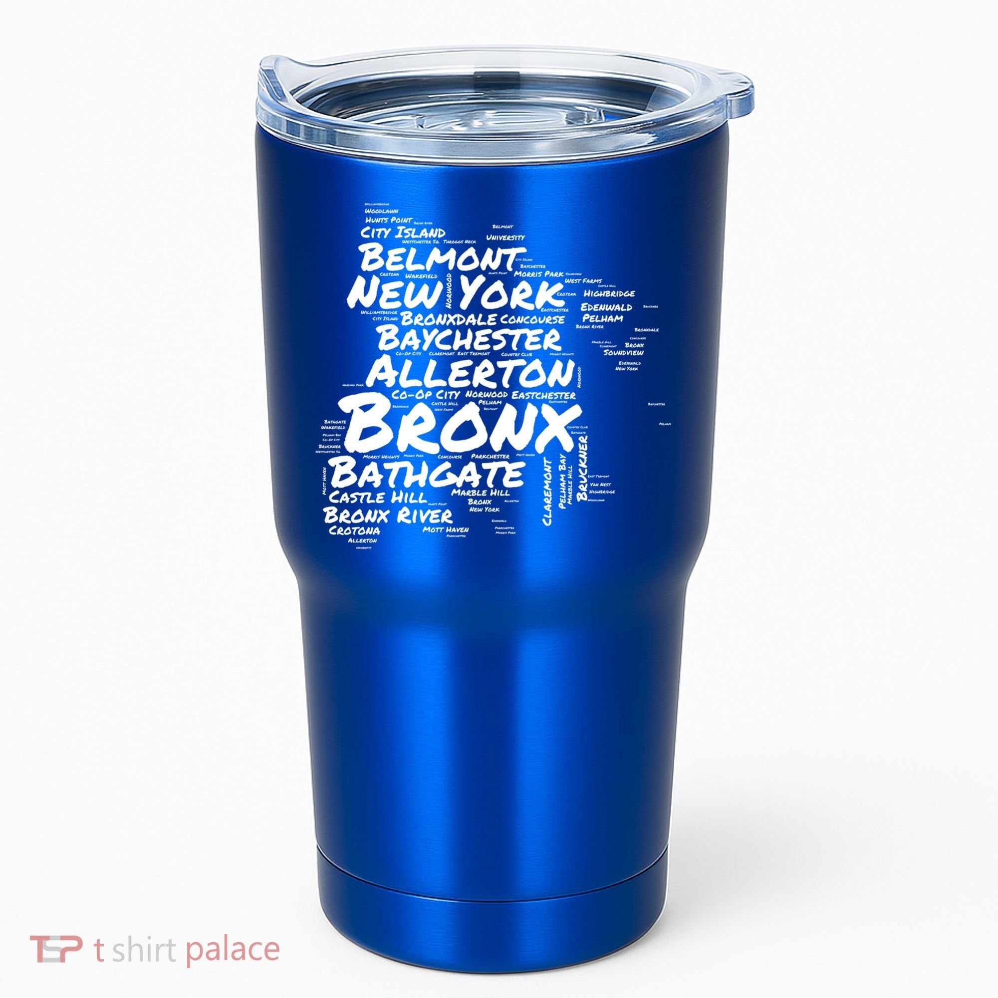 Boogie Down Bronx Neighborhoods Word Cloud Bronx New York Cute Gift Tumbler