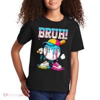 Baseball Drip Bruh Ice Cream Meme For Son Grandson  Kids T-Shirt thumb 2