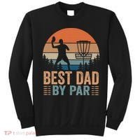 Best Dad By Par Disc Golf Dad Frisbee Golf Dad Father Gift Sweatshirt thumb 0