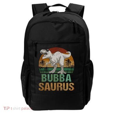 Bubbasaurus Dinosaur Bubba Saurus Vintage Father's Day Backpack