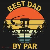 Best Dad By Par Daddy Father's Day Gifts Golf Lover Golfer Backpack thumb 2