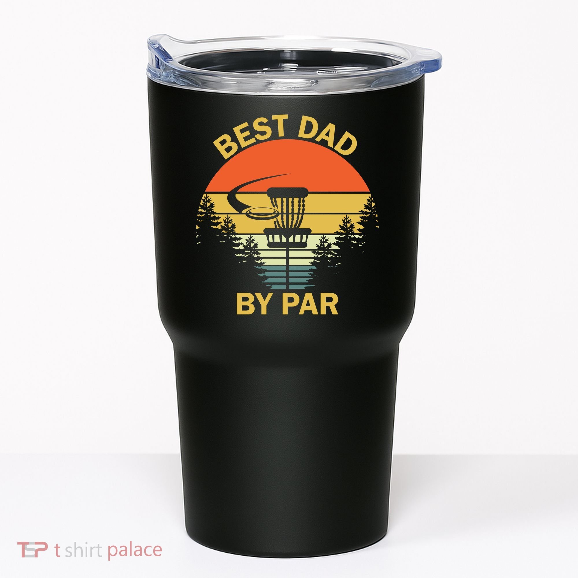 Best Dad By Par Daddy Father's Day Gifts Golf Lover Golfer Tumbler
