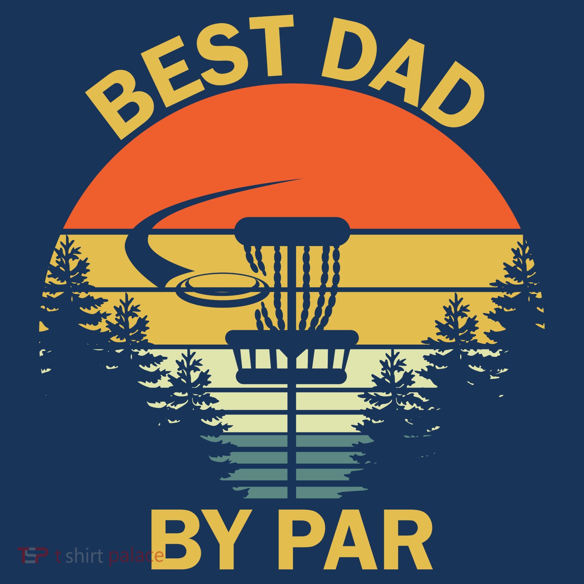 Best Dad By Par Daddy Father's Day Gifts Golf Lover Golfer Button