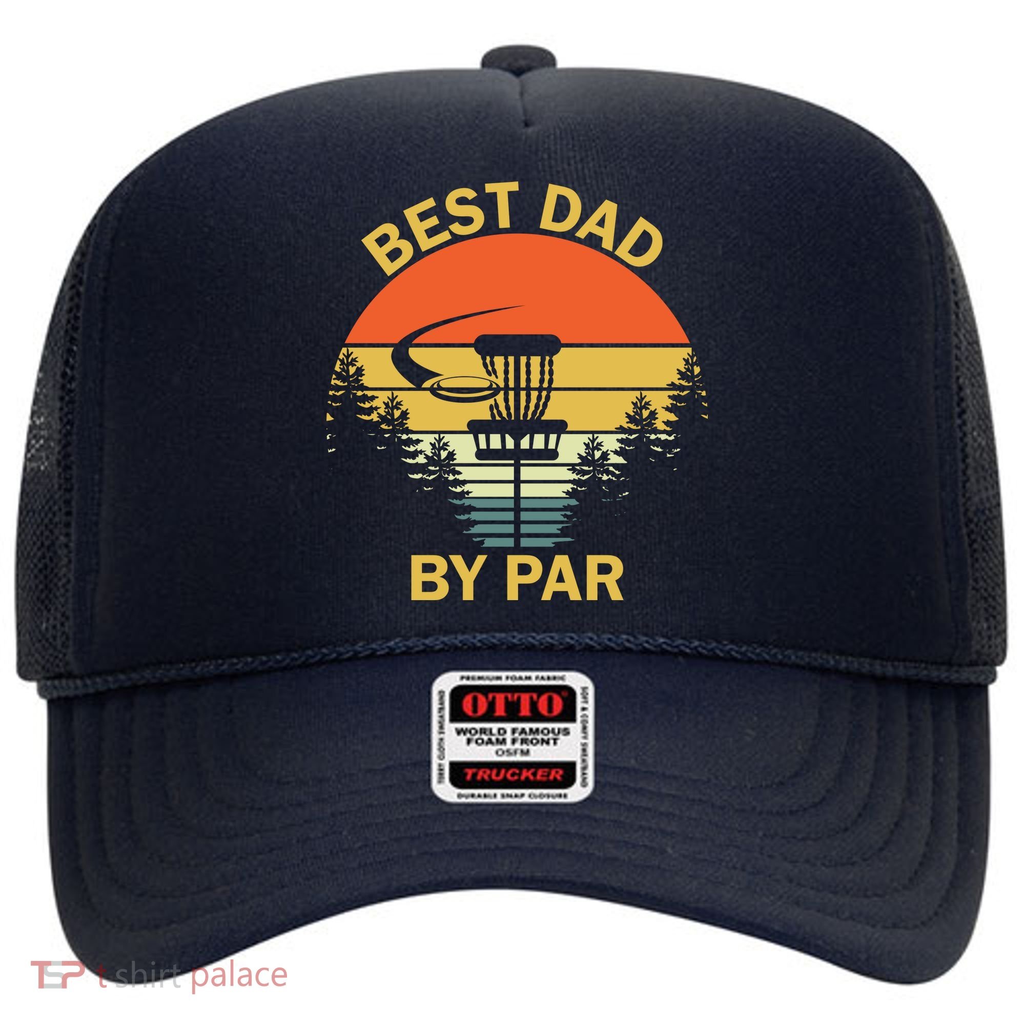 Best Dad By Par Daddy Father's Day Gifts Golf Lover Golfer Hat