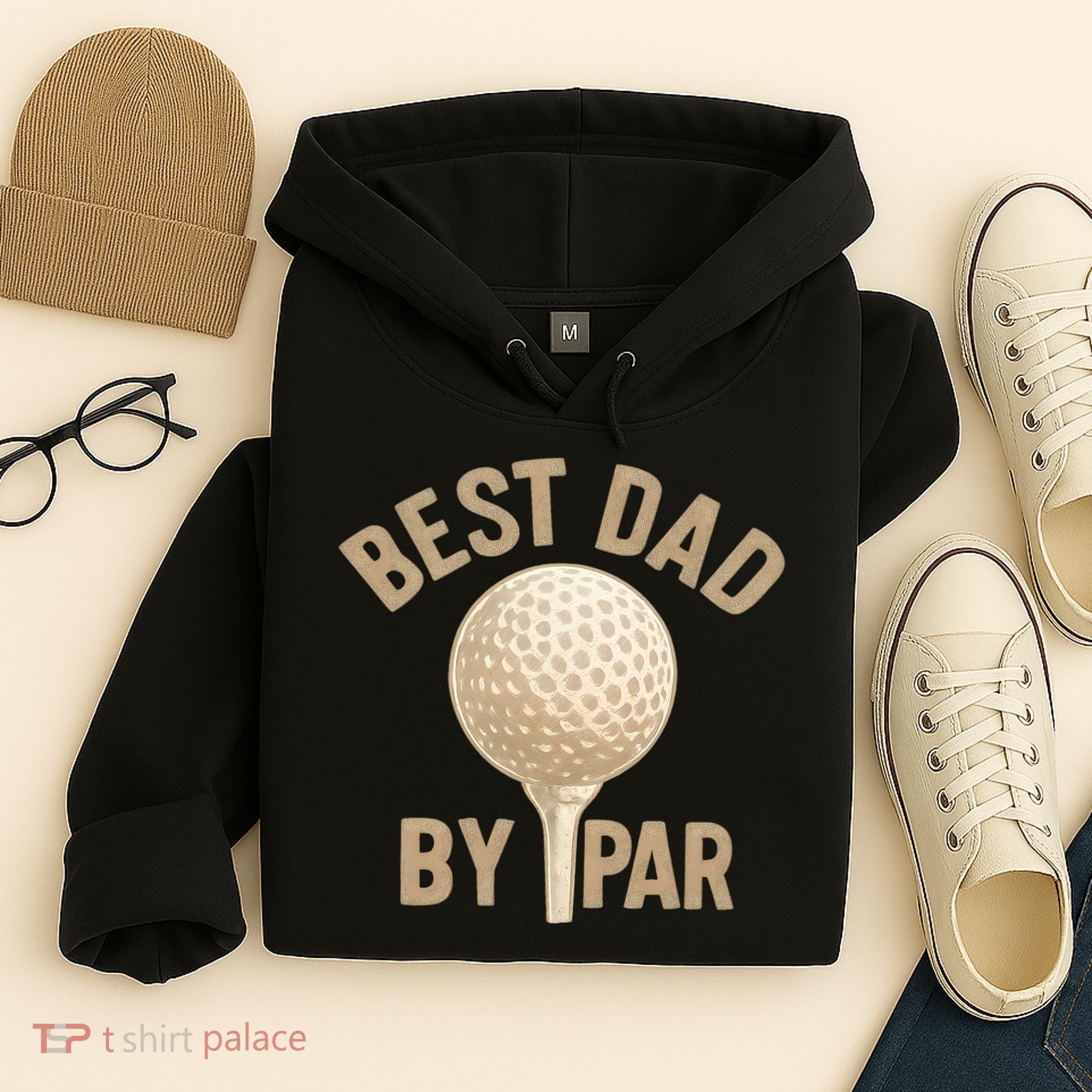 Best Dad By Par - Perfect Father's Day Gift Hoodie