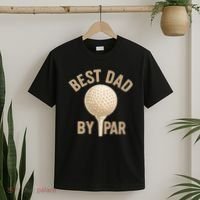 Best Dad By Par - Perfect Father's Day Gift T-Shirt thumb 2