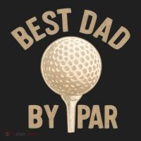 Best Dad By Par - Perfect Father's Day Gift Beanie thumb 2