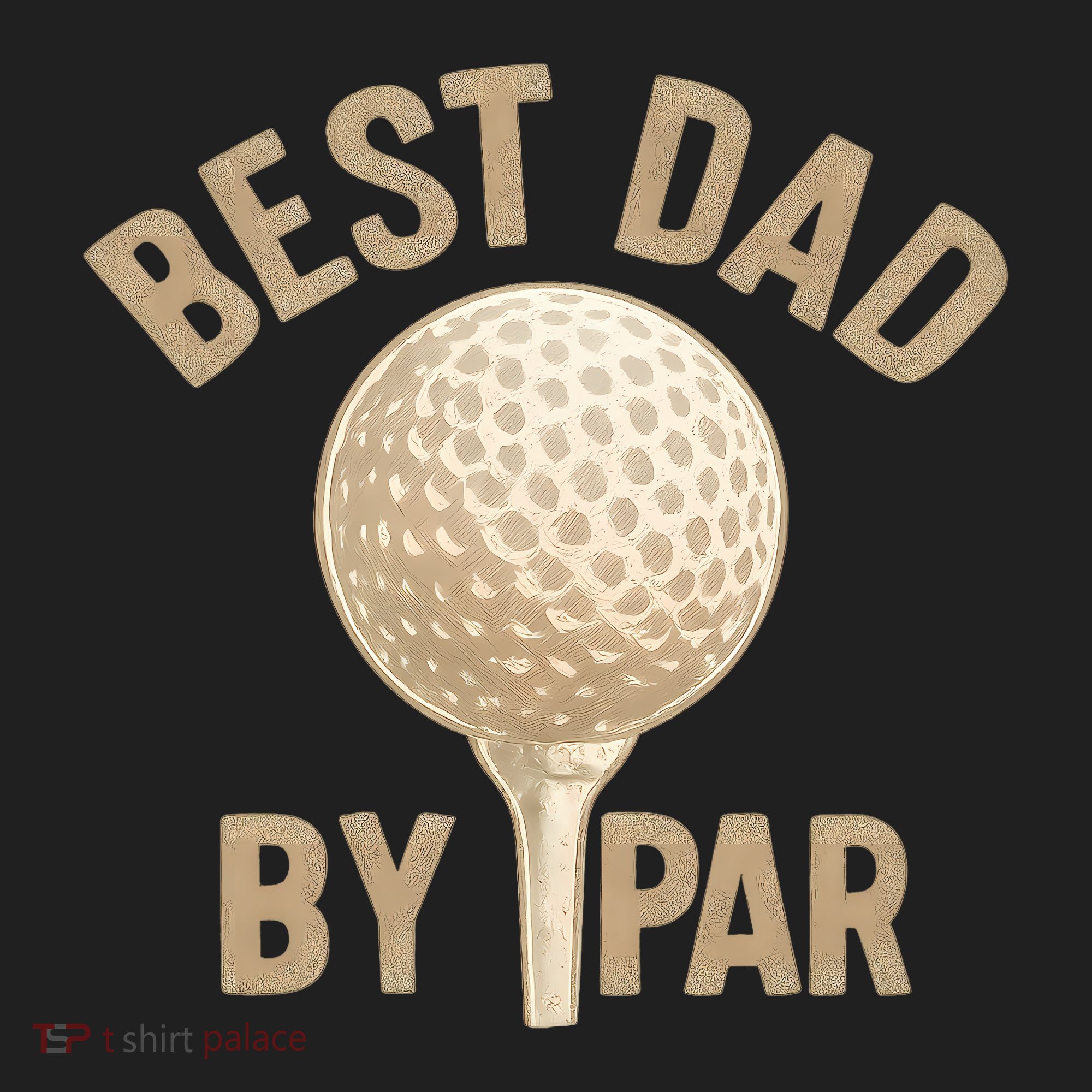 Best Dad By Par - Perfect Father's Day Gift Beanie