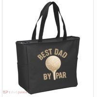 Best Dad By Par - Perfect Father's Day Gift Tote Bag thumb 2
