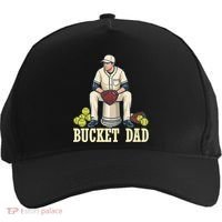 Bucket Dad Five-Panel Snapback Cap thumb 0