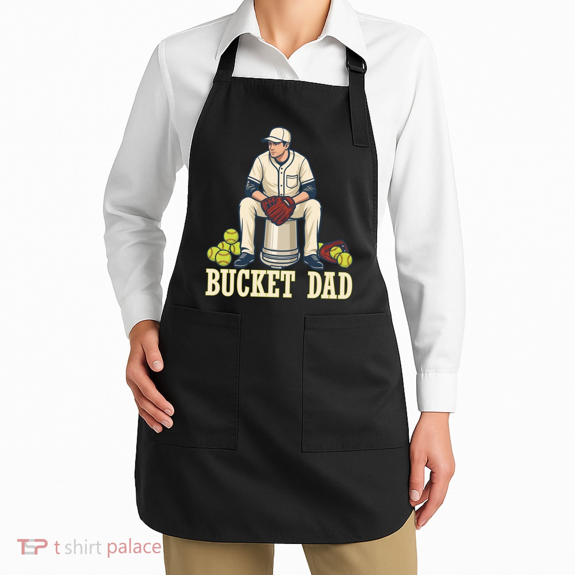 Bucket Dad Apron