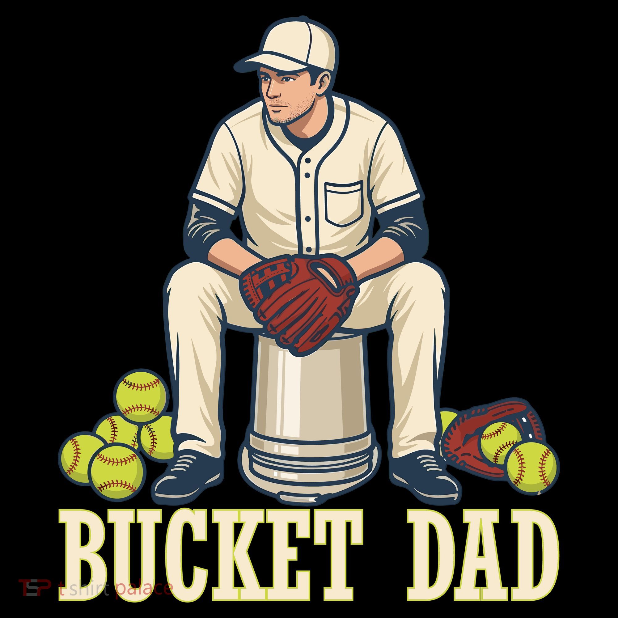 Bucket Dad Ornament