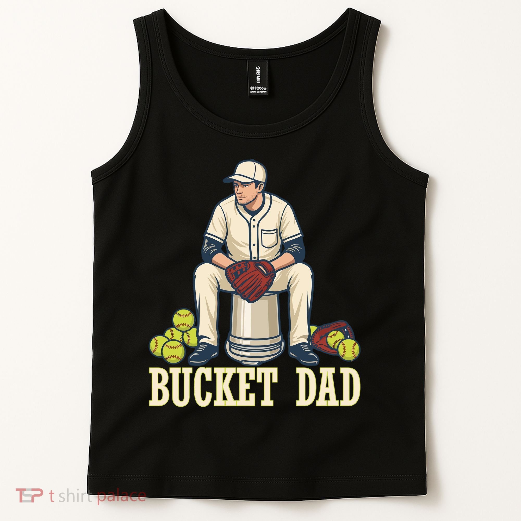 Bucket Dad Tank Top