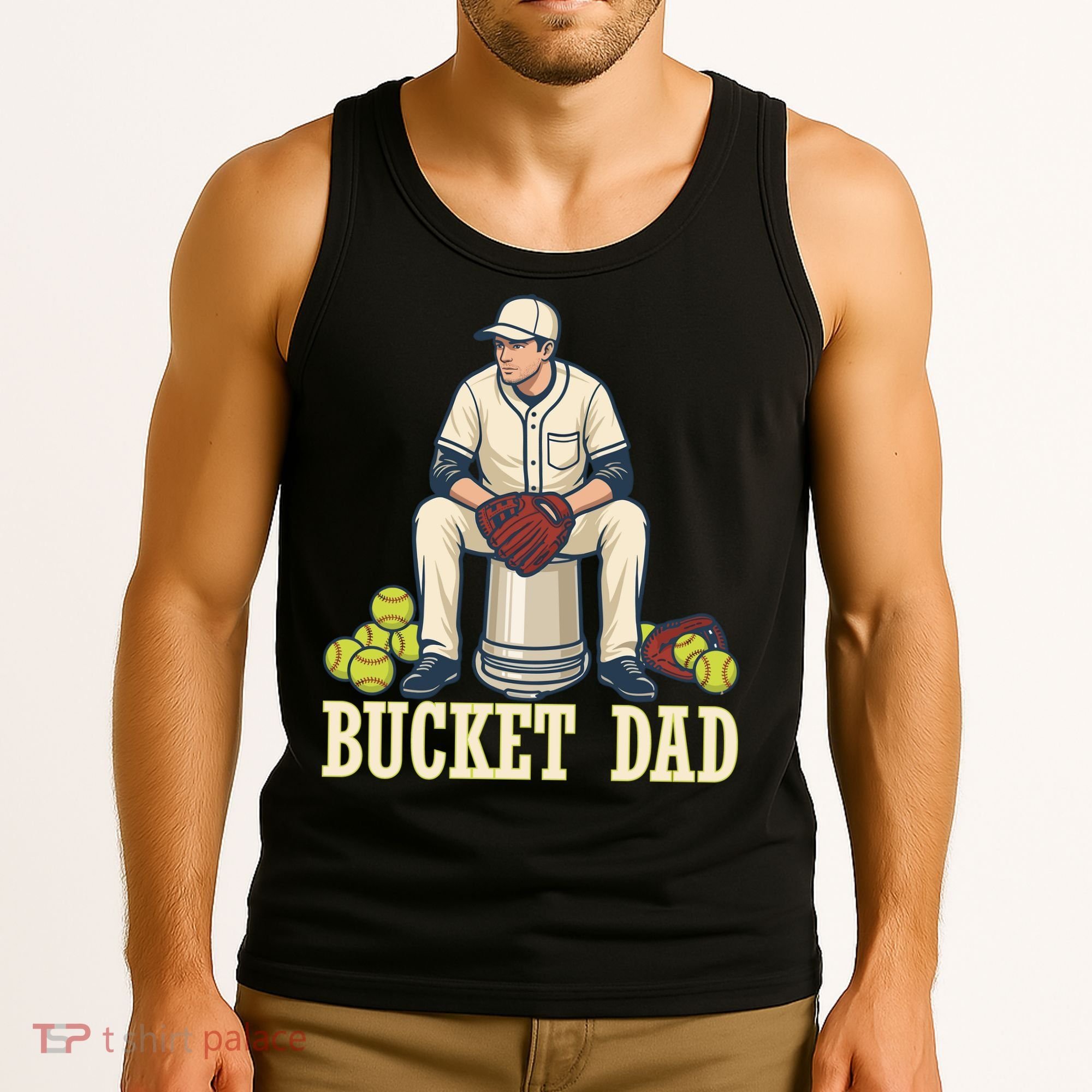Bucket Dad Tank Top