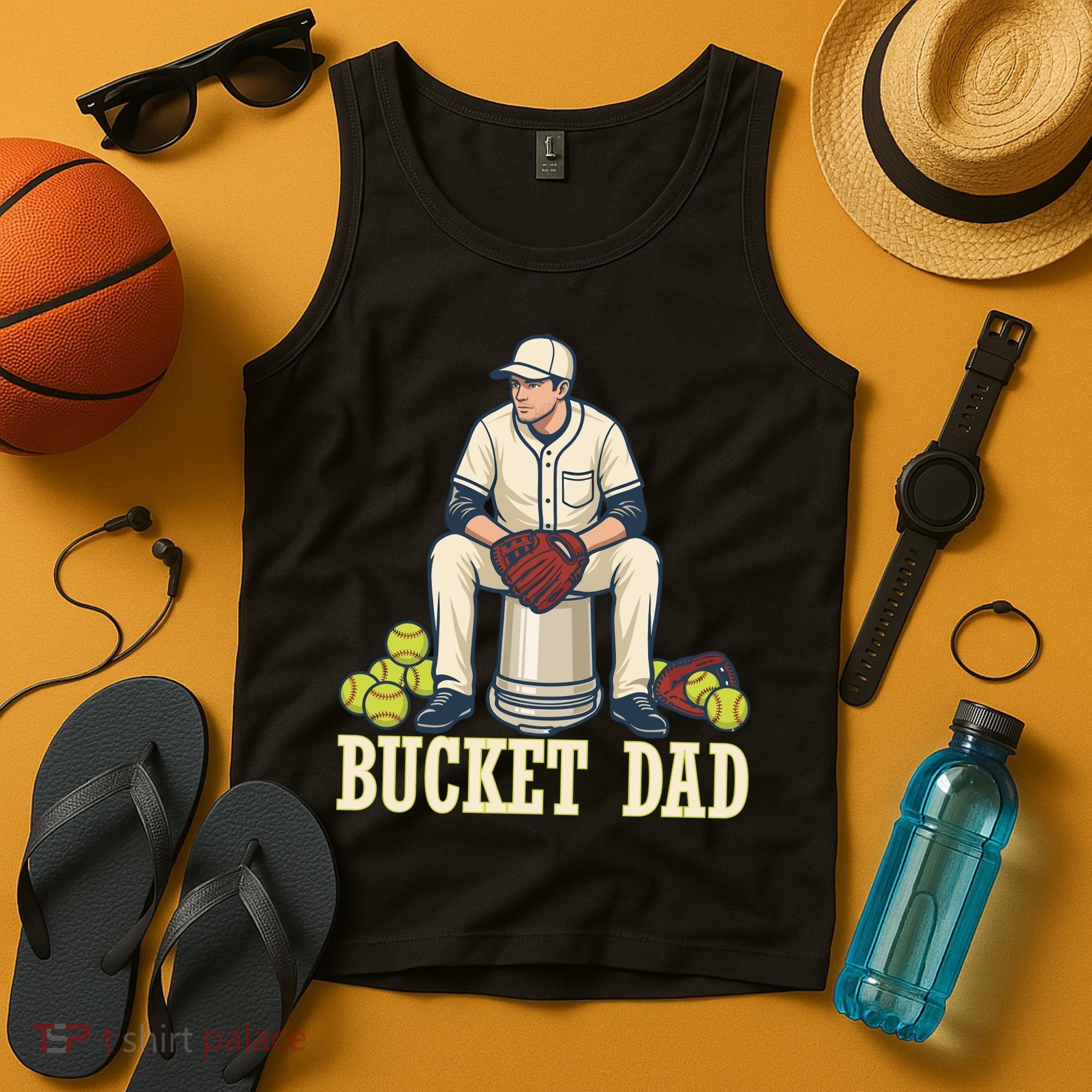 Bucket Dad Tank Top
