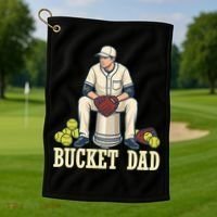 Bucket Dad Golf Towel thumb 1
