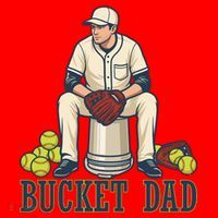Bucket Dad Santa Hat thumb 1