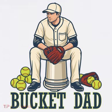 Bucket Dad Comfort Colors Garment-Dyed Hooded Sweatshirt