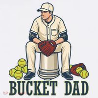 Bucket Dad Comfort Colors Garment-Dyed Hooded Sweatshirt thumb 2
