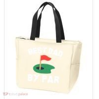 Best Dad By Par Golf Humor Father Gift Tote Bag thumb 3