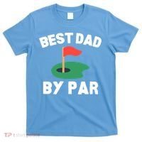Best Dad By Par Golf Humor Father Gift T-Shirt thumb 0