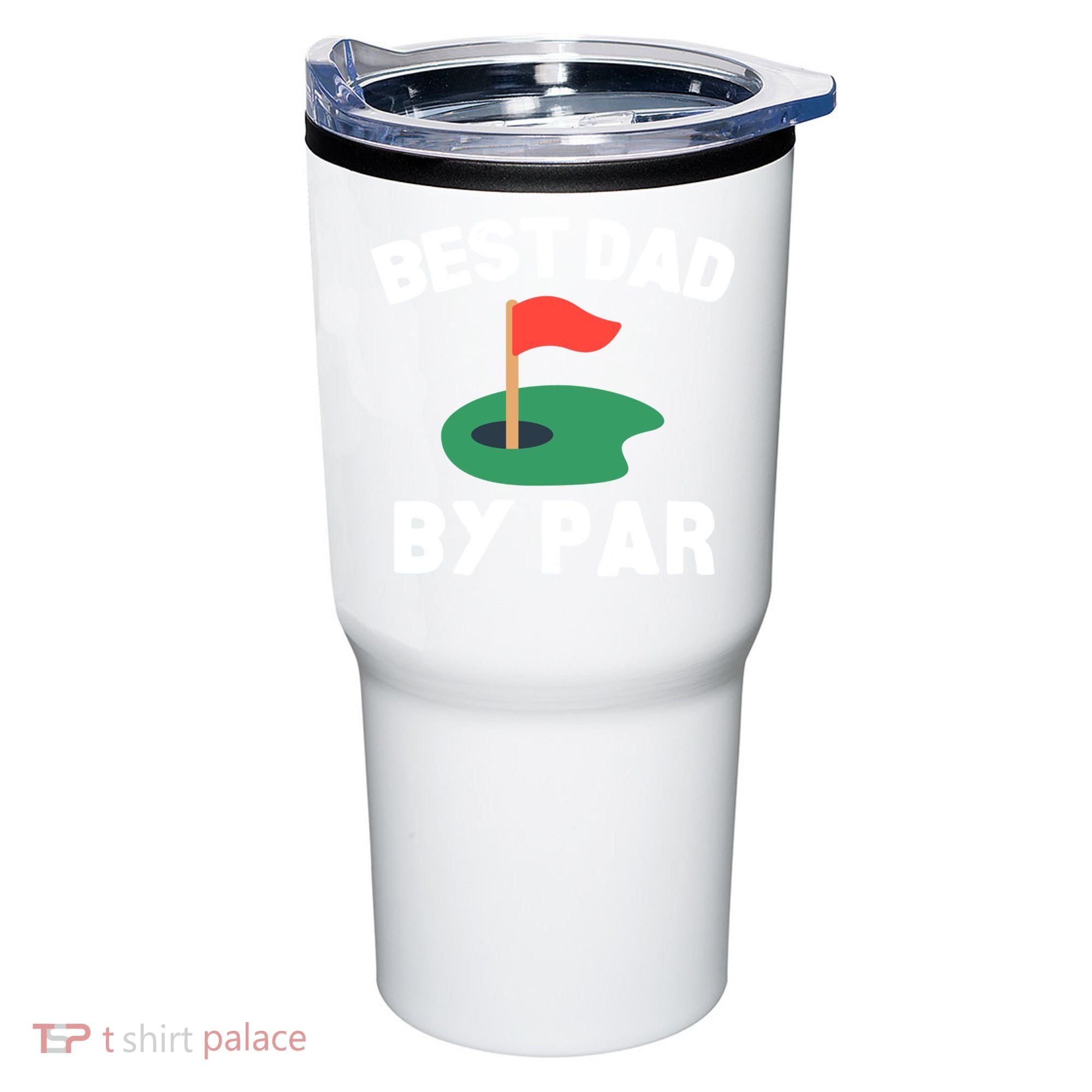 Best Dad By Par Golf Humor Father Gift Tumbler