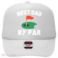 Best Dad By Par Golf Humor Father Gift Hat thumb 0