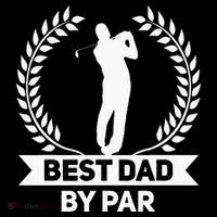 Best Dad By Par Golf Fathers Day Golfing Coaster thumb 2