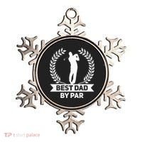 Best Dad By Par Golf Fathers Day Golfing Ornament thumb 0