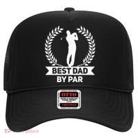 Best Dad By Par Golf Fathers Day Golfing Hat thumb 0