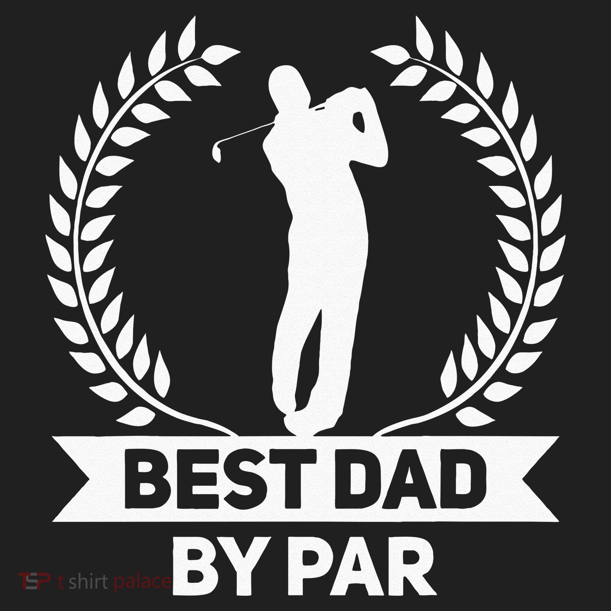Best Dad By Par Golf Fathers Day Golfing Golf Towel