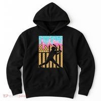 Baseball Drip Bat Boy Dripping Ice Cream American Flag Hoodie thumb 0