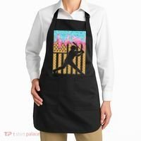 Baseball Drip Bat Boy Dripping Ice Cream American Flag Apron thumb 2