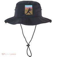 Baseball Drip Bat Boy Dripping Ice Cream American Flag Bucket Hat thumb 0