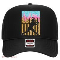 Baseball Drip Bat Boy Dripping Ice Cream American Flag Hat thumb 0
