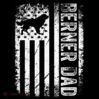 Bernese Dad Berner Mountain Dad American Us Flag Dog Coffee Mug thumb 5