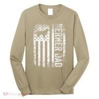 Bernese Dad Berner Mountain Dad American Us Flag Dog Long Sleeve Shirt thumb 0