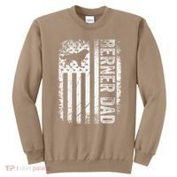 Bernese Dad Berner Mountain Dad American Us Flag Dog Sweatshirt thumb 0