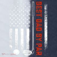 Best Dad By Par Funny Golf Daddy Fathers Day US Flag Gifts Sport-Tek Competitor United Soccer Jersey thumb 4