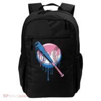 Baseball Drip Bat softball and Baseball sport Player Gift Backpack thumb 0