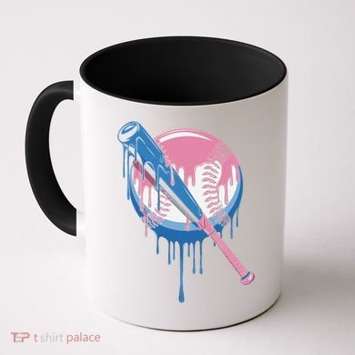Baseball Drip Bat softball and Baseball sport Player Gift Coffee Mug